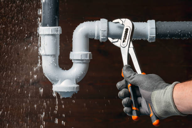 Professional Drain Cleaning technician working in Mecklenburg, NY